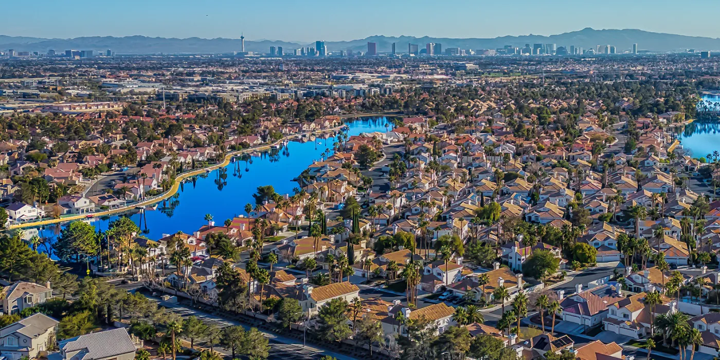 Henderson, NV arial view