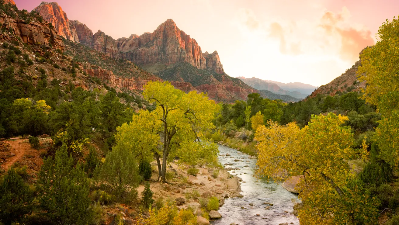 View of Zion National Park